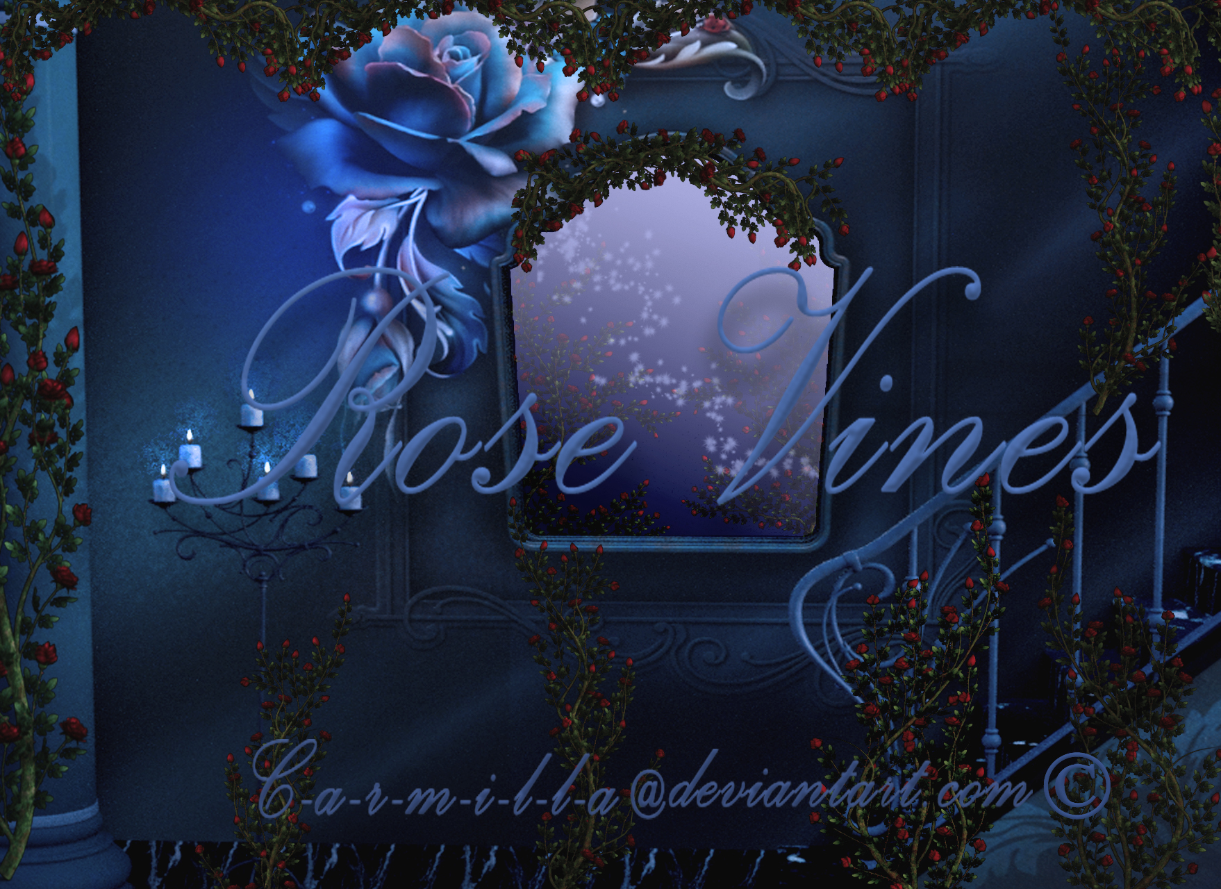 Red Rose Vines by CARMILLA on DeviantArt