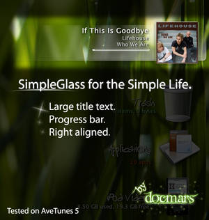 Simple Glass for AveTunes