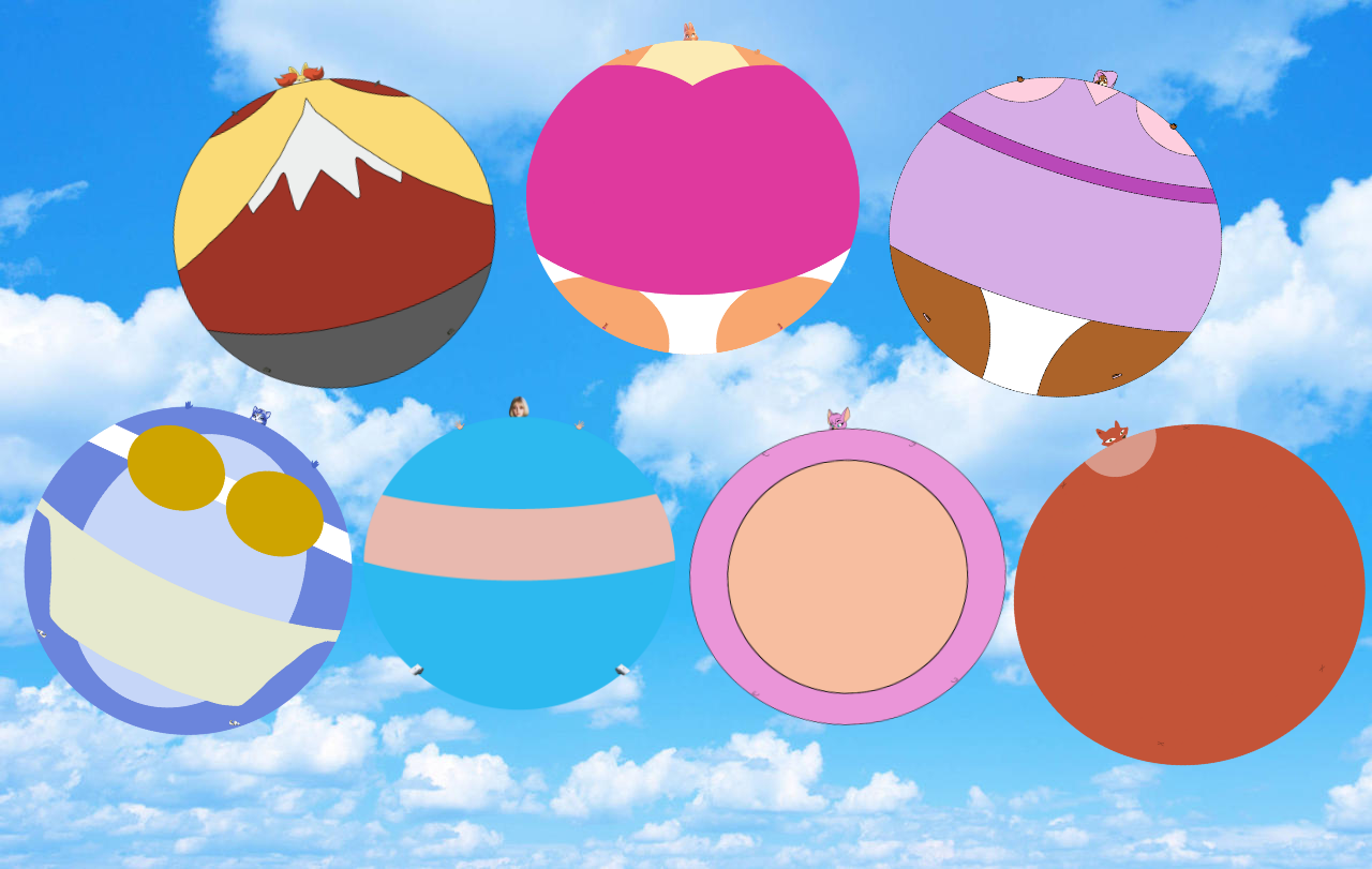 Inflated 7 Waifu Girls In The Sky by Solosergiohd1 on DeviantArt
