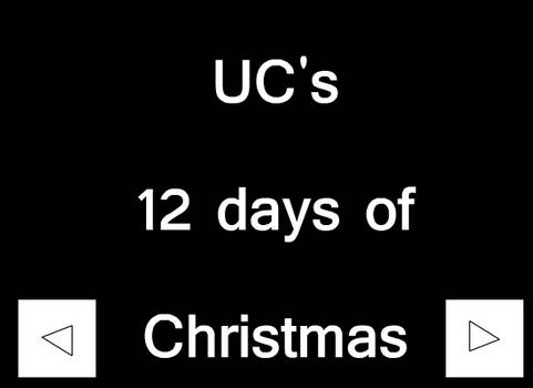 12 days of Christmas