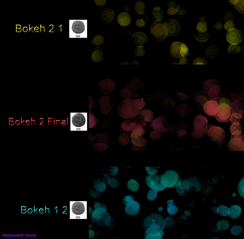 Textured Bokeh Brushes by Melyssah6-Stock on DeviantArt
