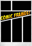 Comic book Frames Shapes Set 1