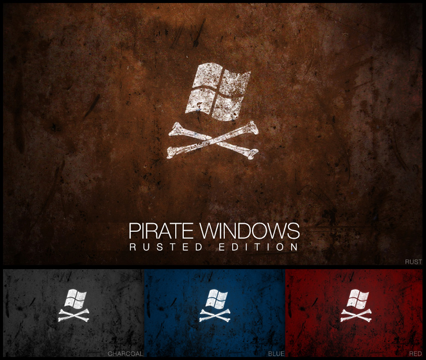 Pirate Windows: Rusted edition