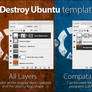 Destroy Ubuntu template file