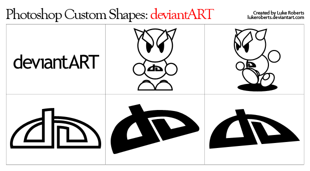 Custom Shapes: deviantART