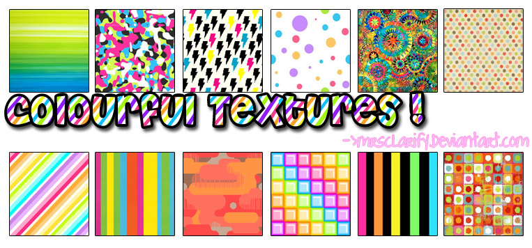 Colourful textures