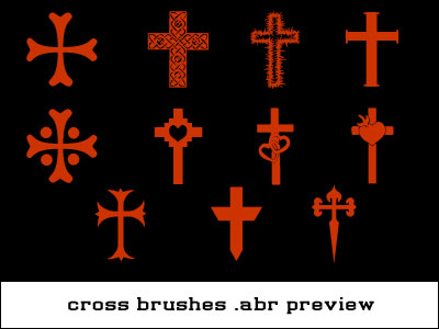 Small Cross Brushset