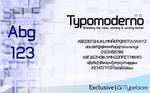 Typomoderno bold by Hex-G3