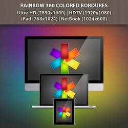 Colored Bordures 'Rainbow 360'