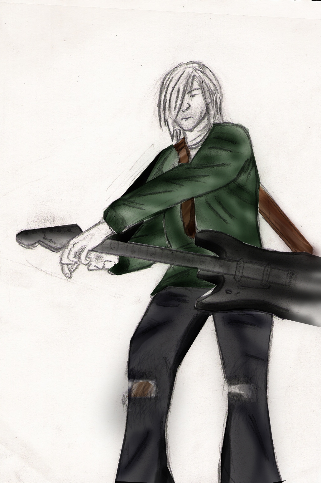Kurt Cobain - Drawing by Doxy04 on DeviantArt