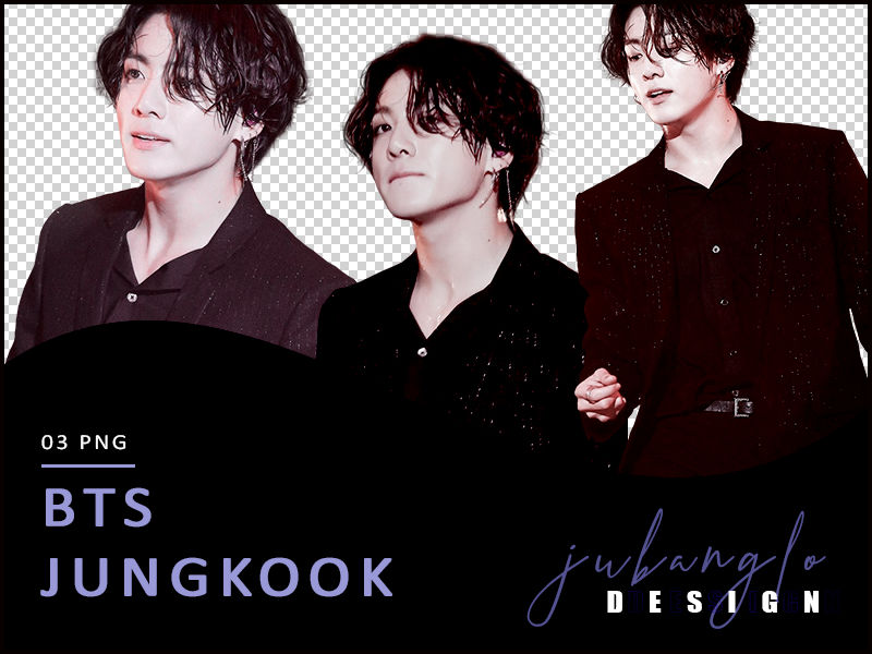 BTS | Jungkook long hair - png pack by JuBangLo on DeviantArt