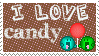 I Love Candy Stamp by fear-the-brilliance