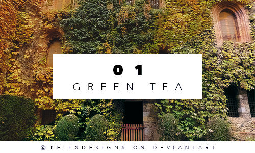 PSD 01: Green Tea.