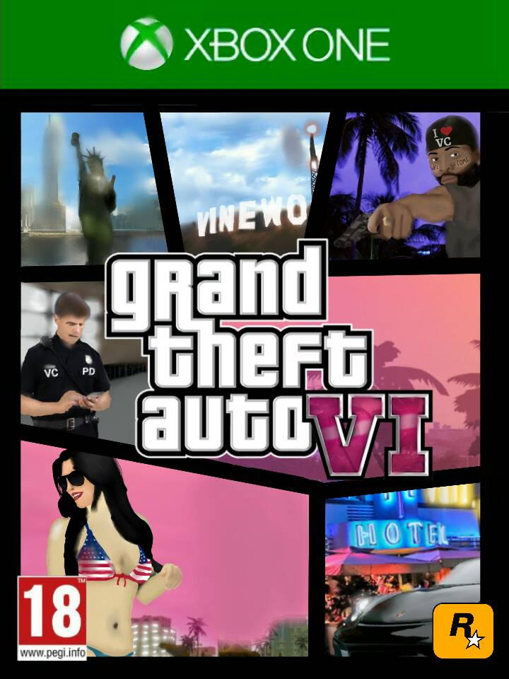 Made my GTA VI concept into a physical Xbox one case! (Even though GTA VI  probably won't be on Xbox one) : r/GTA6