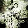 10 HighRess Grunge Brushes