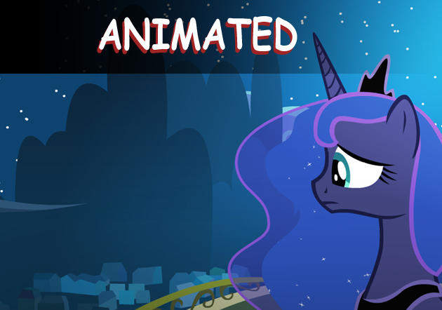 Let it go (Nightmare Moon parody) - Sneak peak 01 by maximussolini on