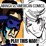 Manga vs. American comics