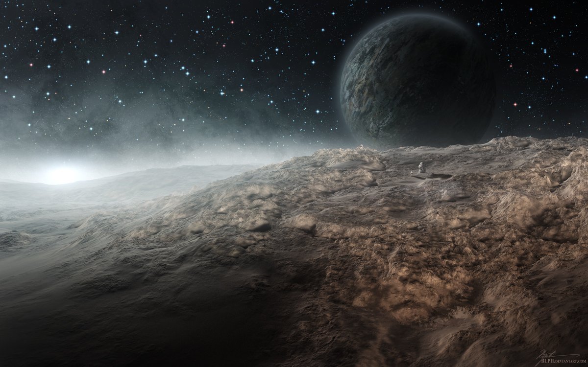 At Plutonian Shores by BLPH