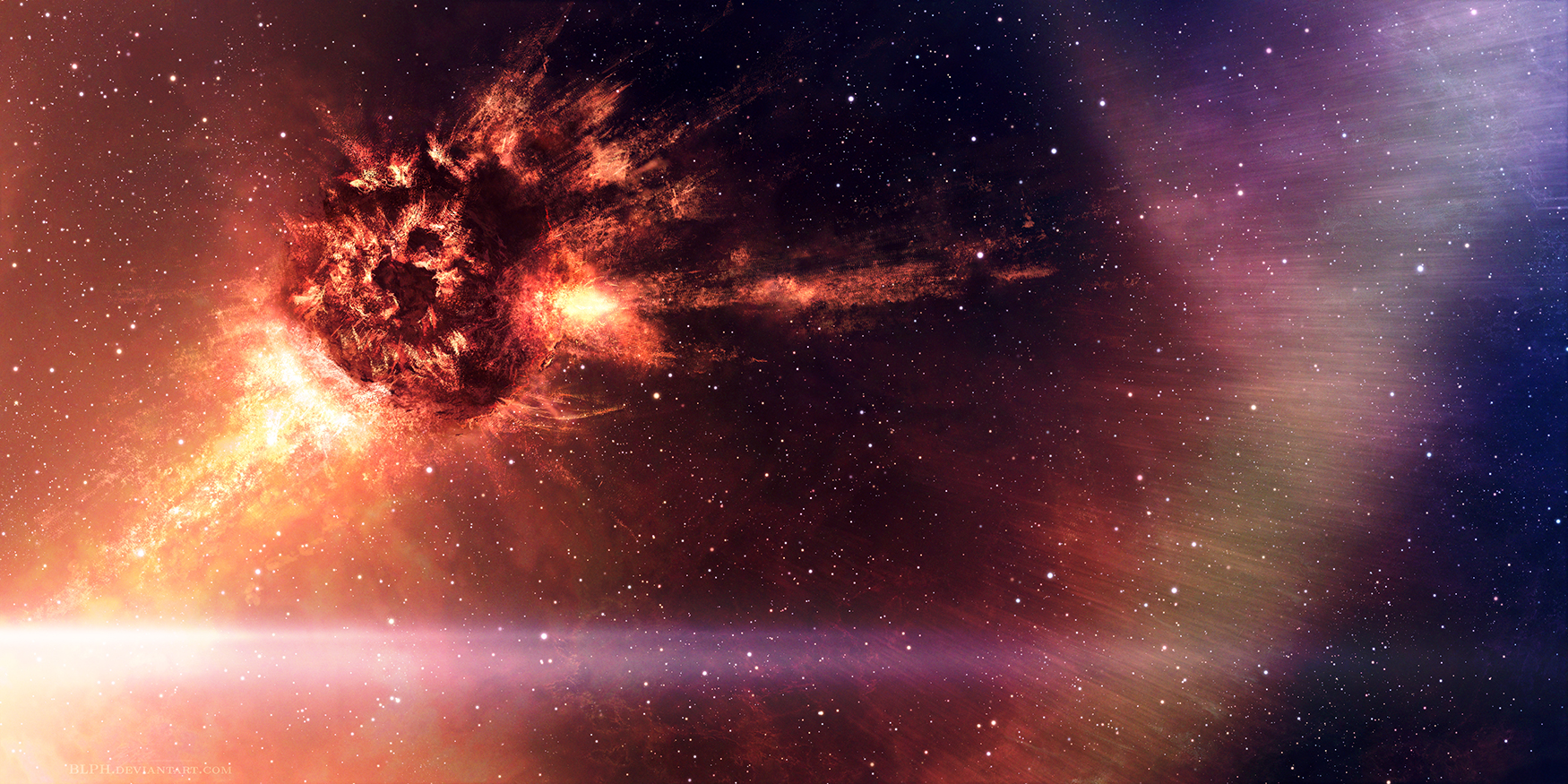 When the World Explodes by BLPH on DeviantArt