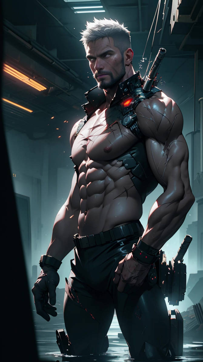 The Terminator - AI Art by Yuliang Wu by YuliangWuArtGallery on DeviantArt