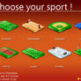 Choose your sport Icons