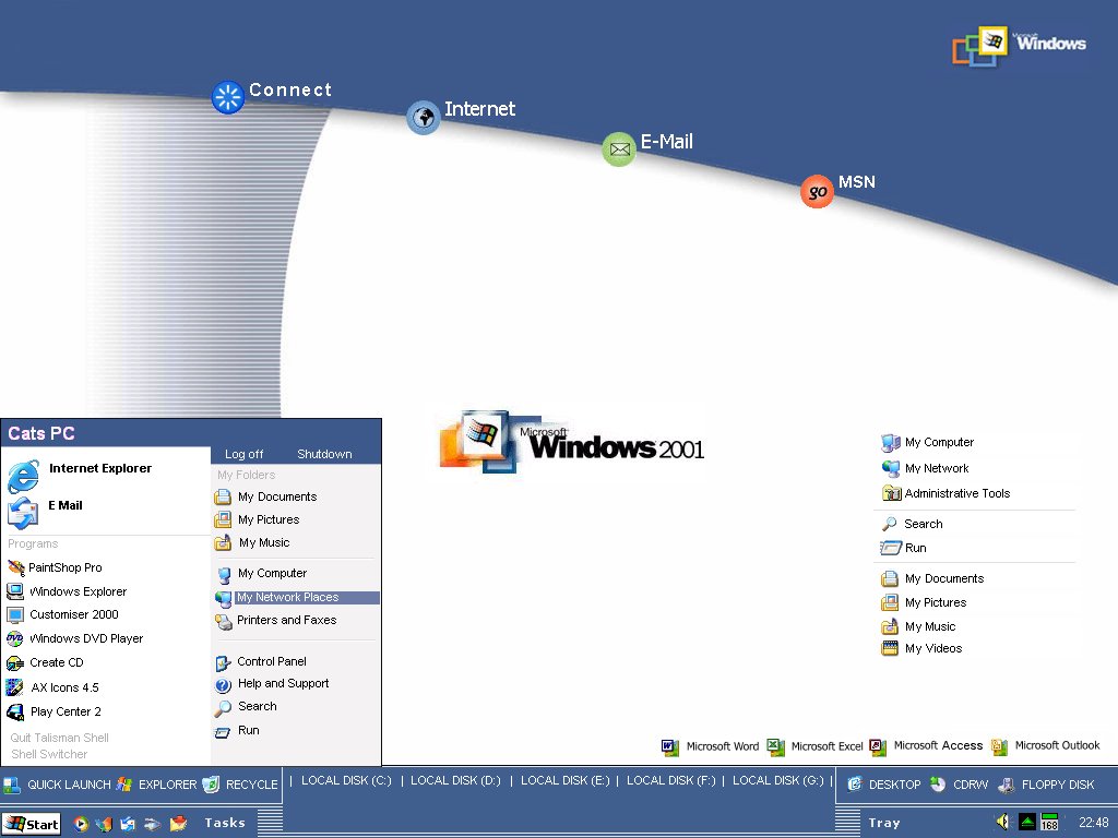 Windows OS 2001 by thecat2000 on DeviantArt