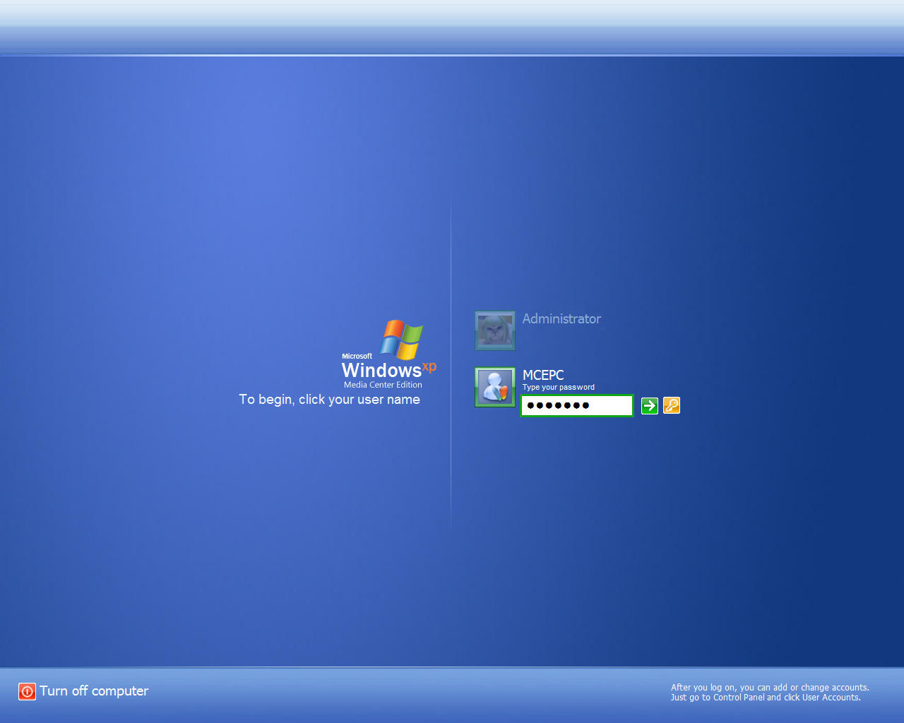 Windows XP Media Center Edition 2002