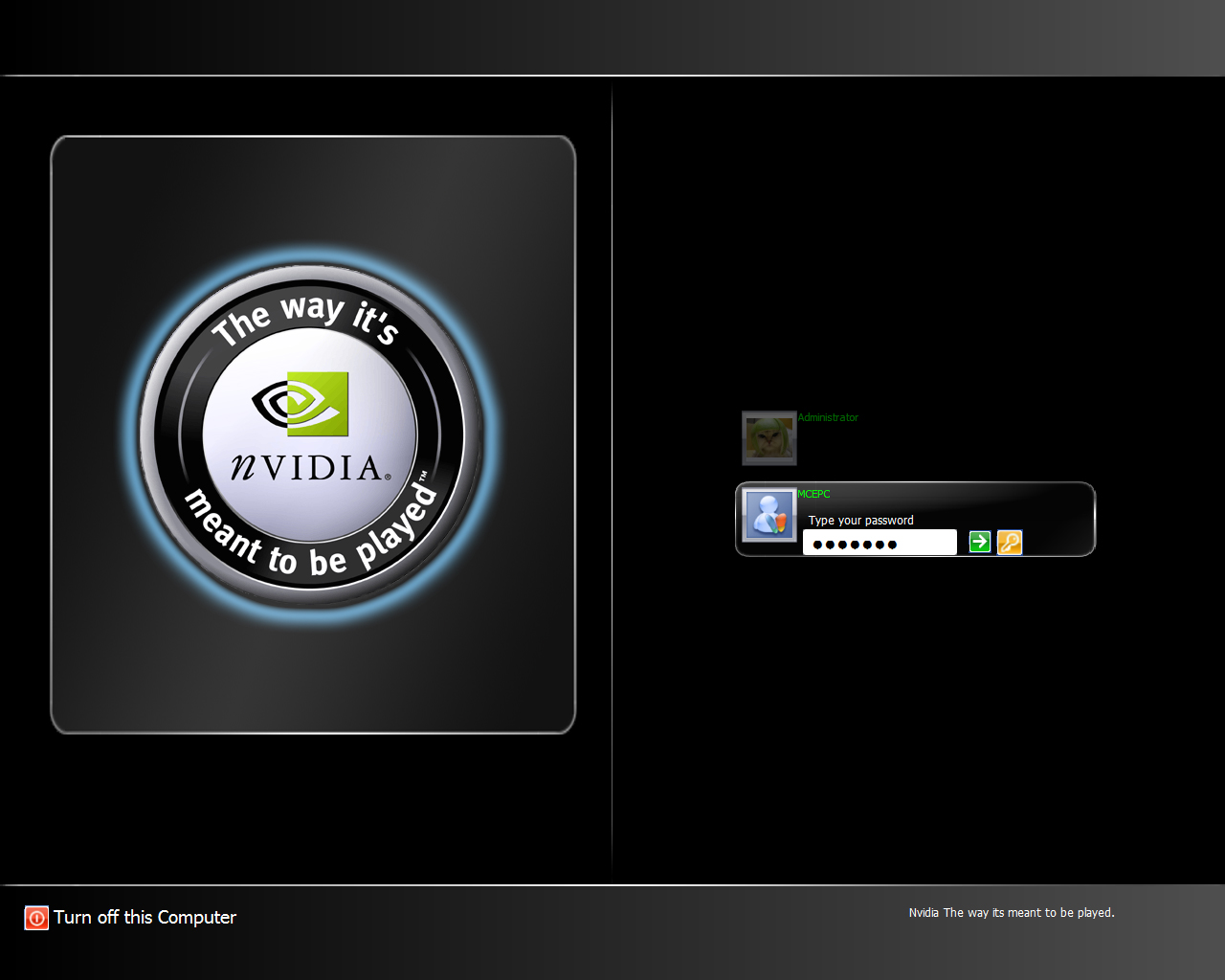 Nvidia its ment to be