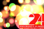 24 Abstract Bokeh Brushes