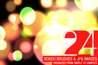 24 Abstract Bokeh Brushes