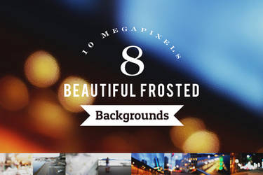 8 Beautiful Frosted Backgrounds