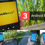 3 Realistic Android Mockups