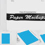 Clean and Contemporary Paper Mockups
