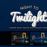 Night to Twilight Photoshop Actions