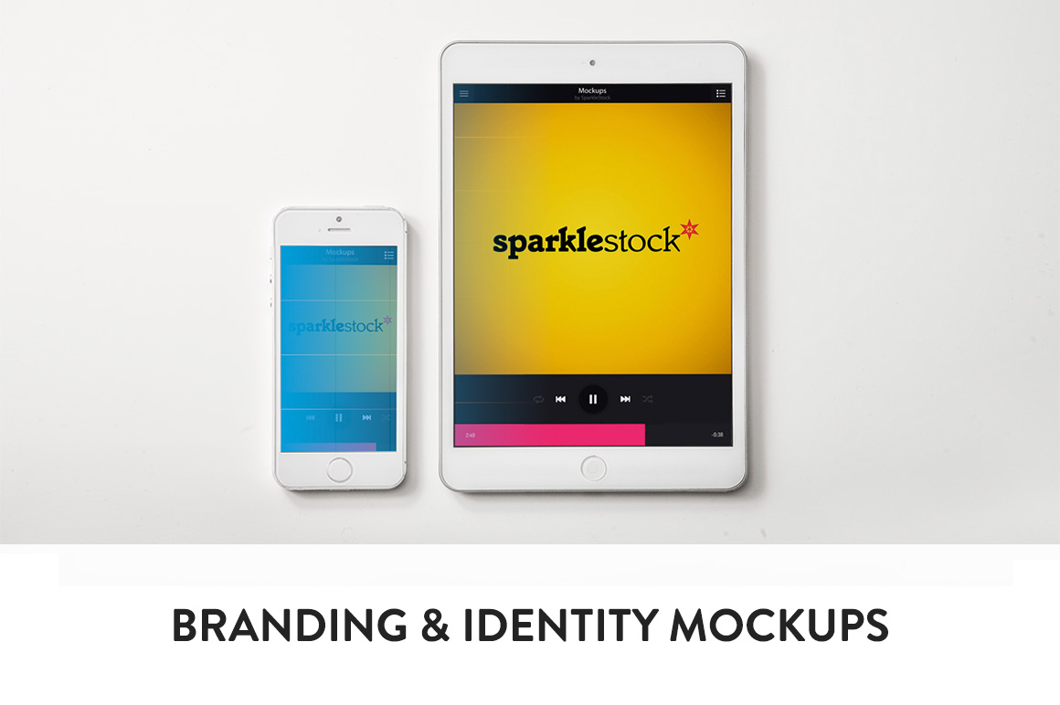 3 Clean Branding and Identity Mockups by pstutorialsws