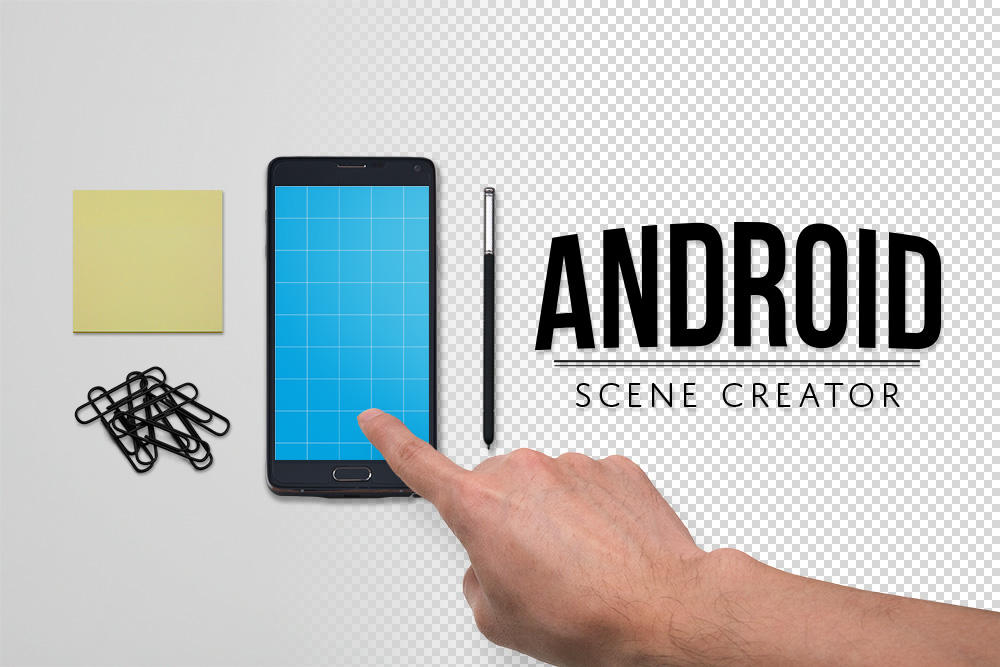 Android Scene Creator - Customizable Mockup by pstutorialsws on DeviantArt