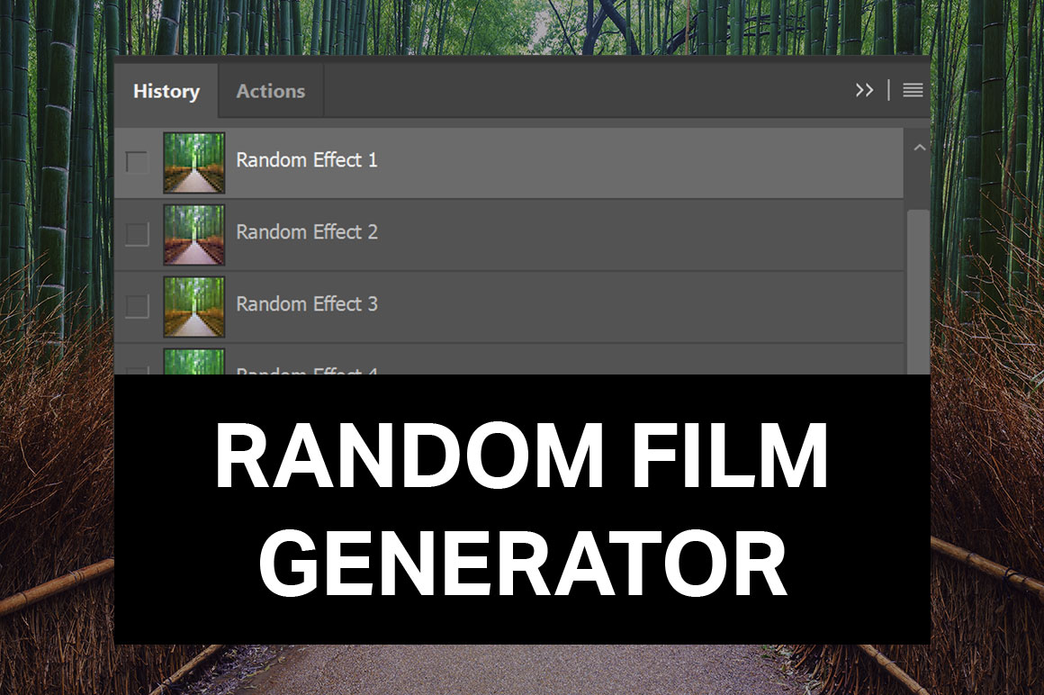 Random Film Generator by SparkleStock by pstutorialsws