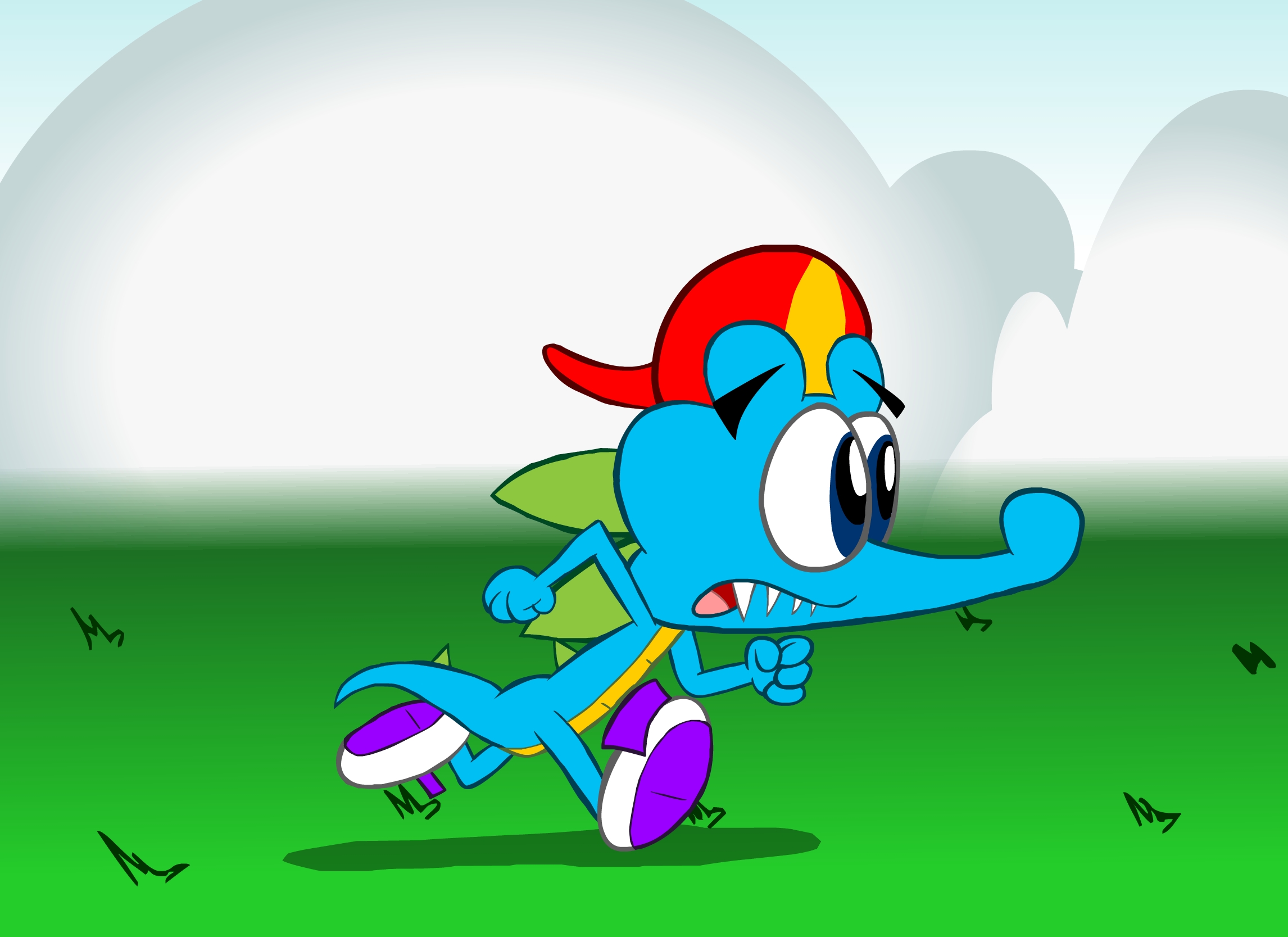 Ally Running Animation by JayPriceCartoons on DeviantArt