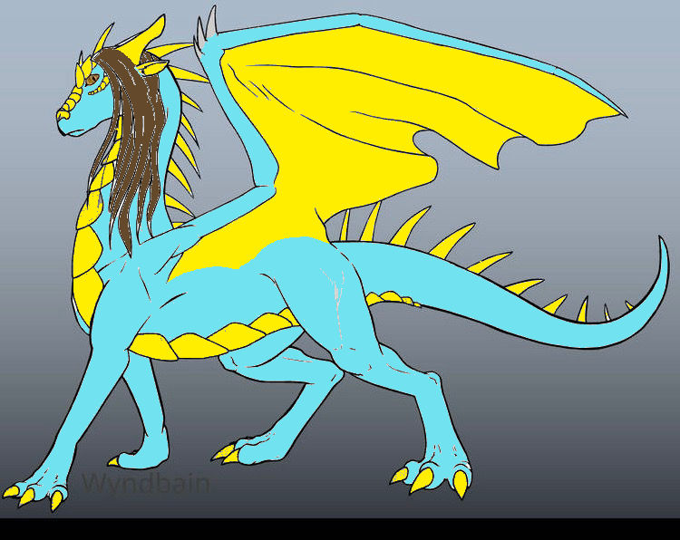 Tina in her dragon form by Mermanwatch on DeviantArt