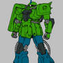 MS-06F2 Zaku II F2 Type commander 636th colors