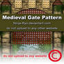PS6 PATTERNS - Medieval Gate