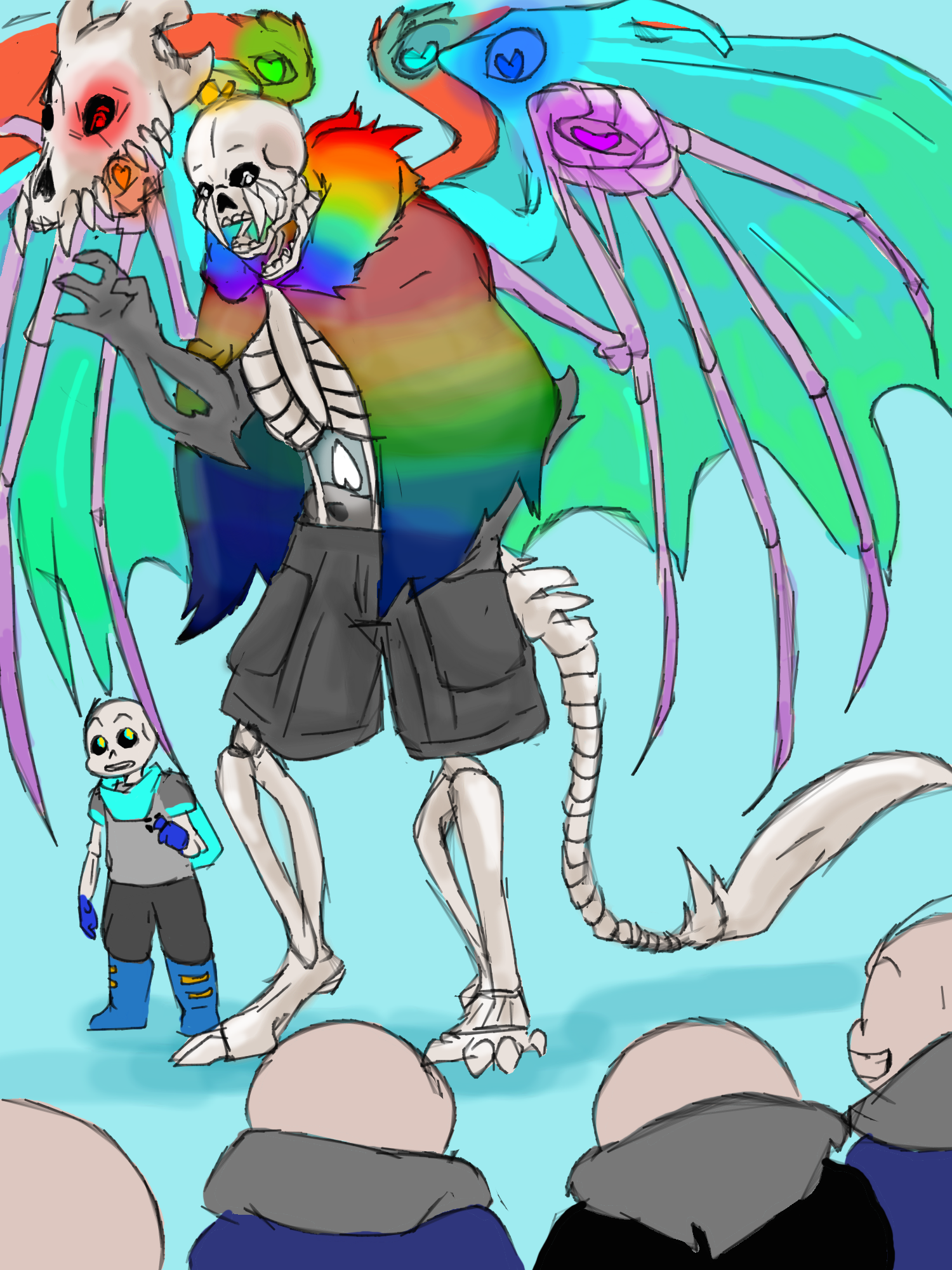 AU Sans x Reader by VixieTheVixen on DeviantArt