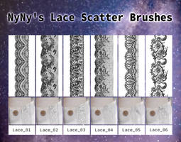 SAI 2 Scatter Brush Set: Lace