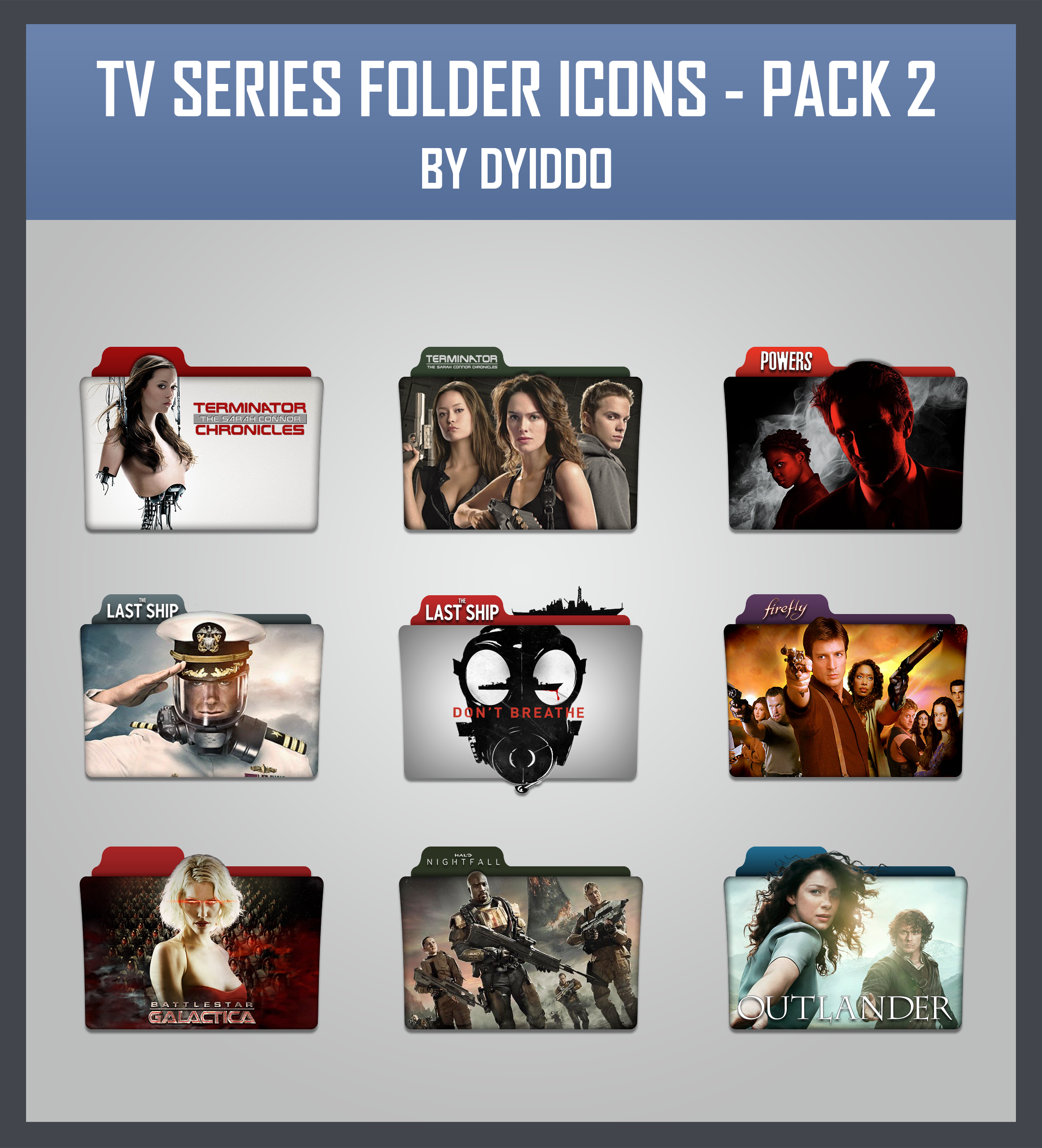 TV Series Folder Icon - Pack 2 by DYIDDO on DeviantArt