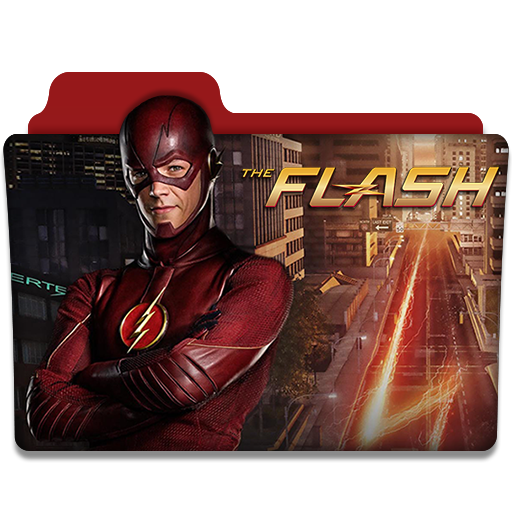 The Flash Tv Series Folder Icon V2 By Dyiddo On Deviantart