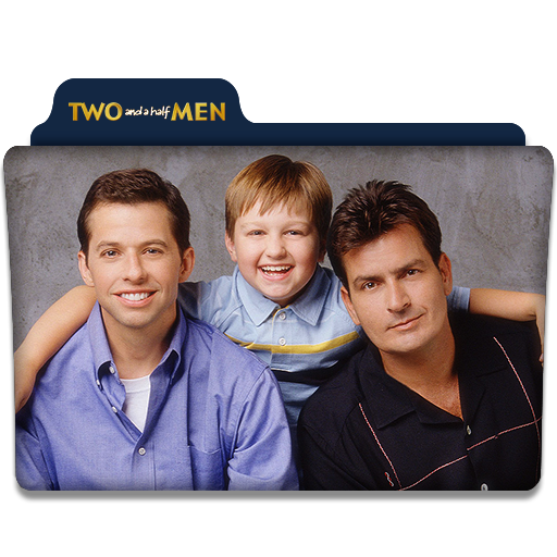 Two And A Half Men Tv Series Folder Icon V1 By Dyiddo On Deviantart Following is an episode list for the cbs sitcom two and a half men. half men tv series folder icon v1