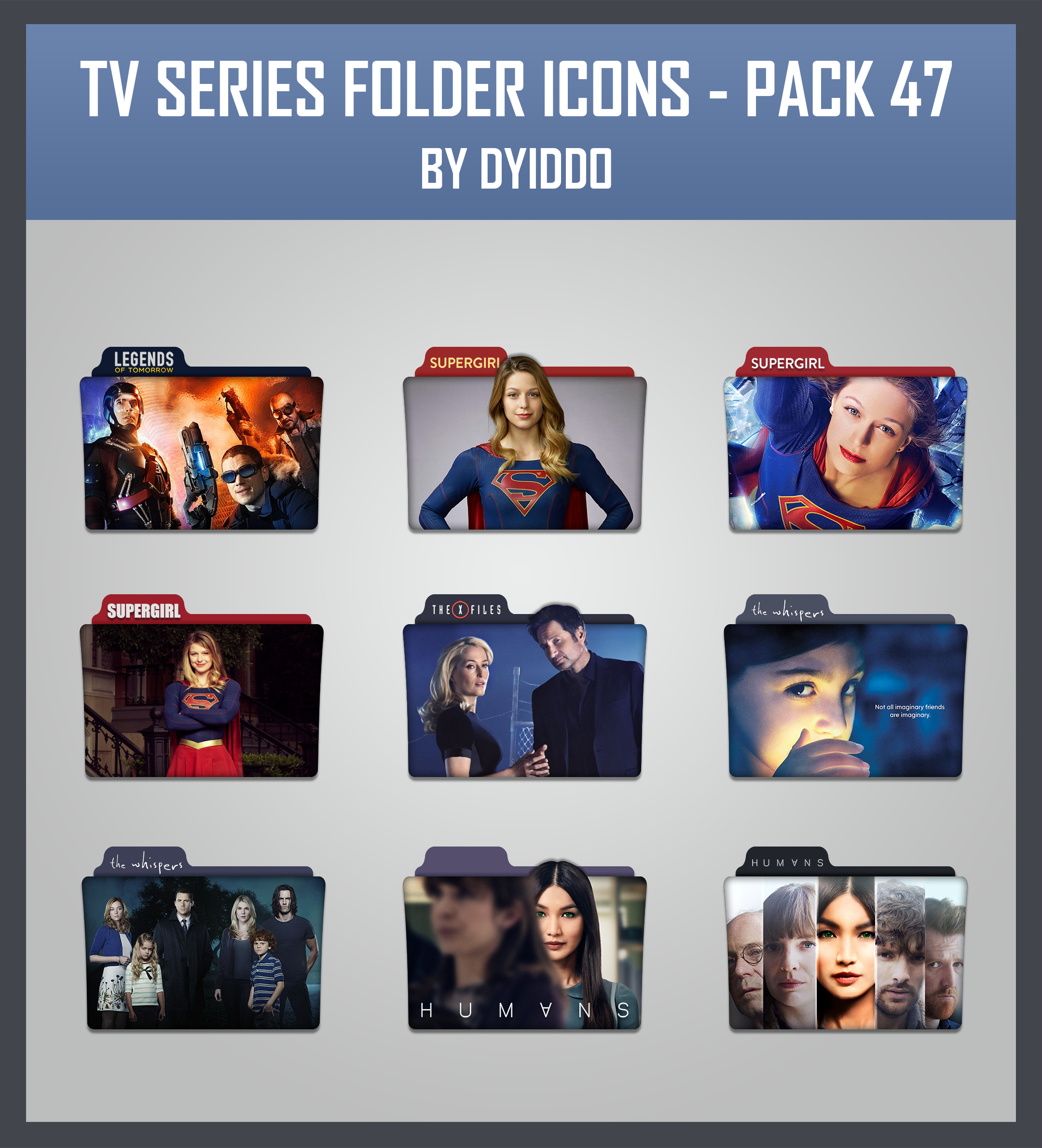 TV Series Folder Icons - Pack 47 by DYIDDO on DeviantArt