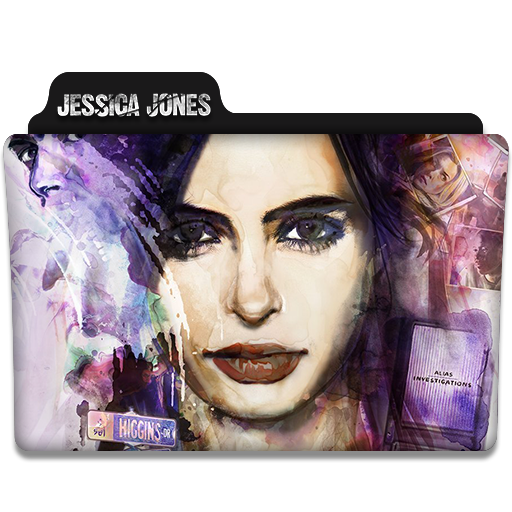 Jessica Jones : TV Series Folder Icon v2 by DYIDDO on DeviantArt