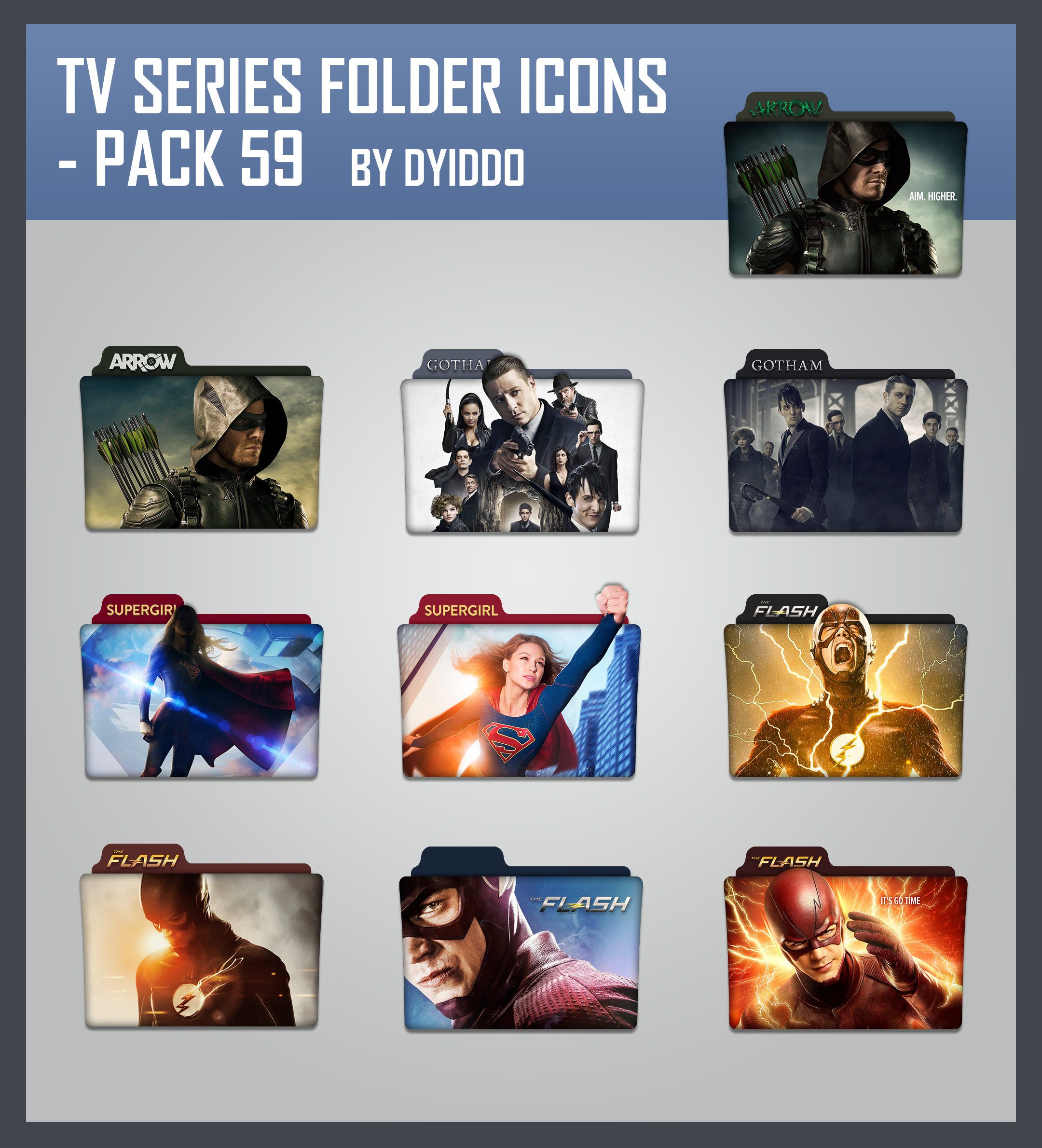 TV Series Folder Icons - Pack 59 by DYIDDO on DeviantArt