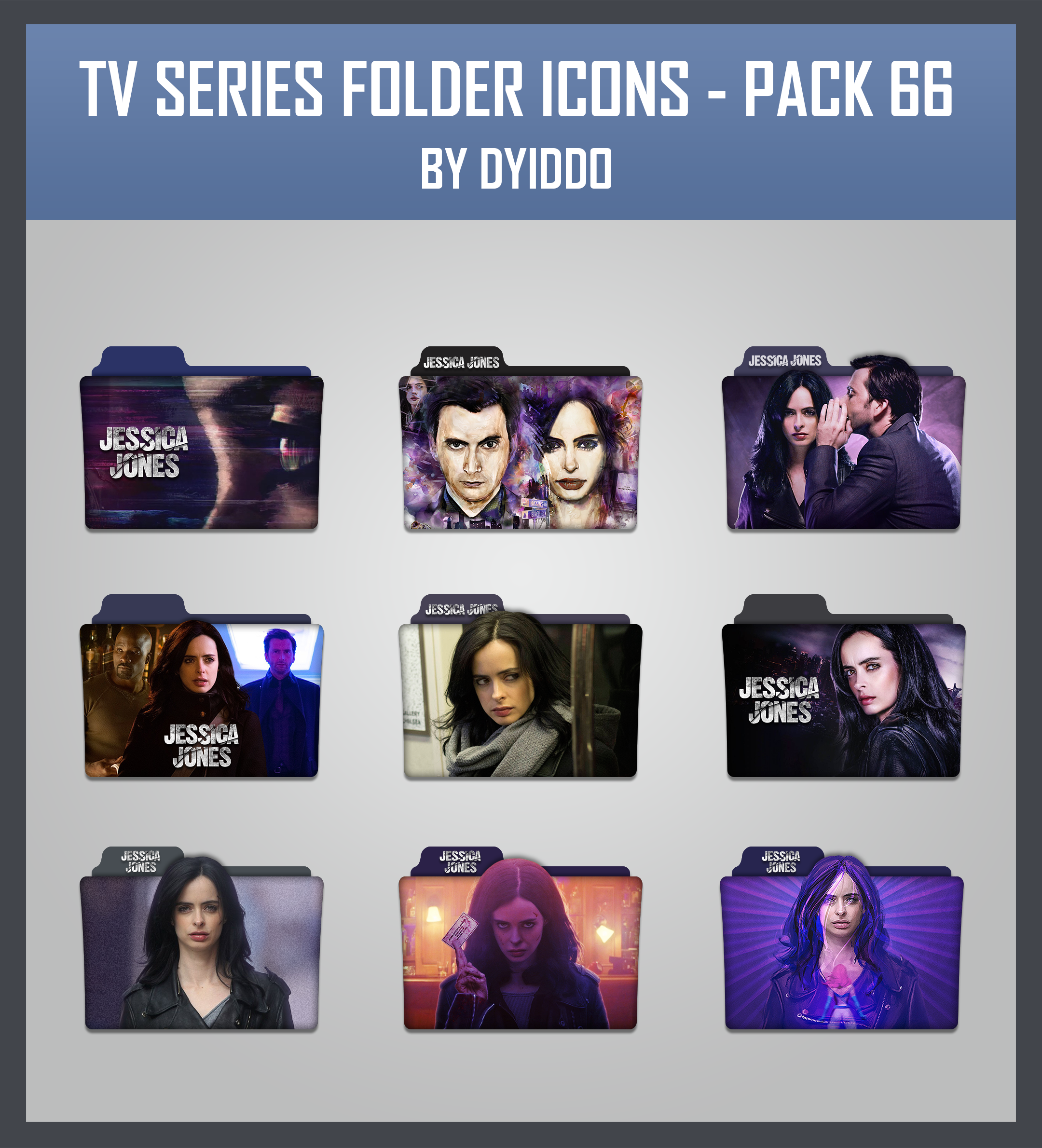 TV Series Folder Icons - Pack 66 by DYIDDO on DeviantArt
